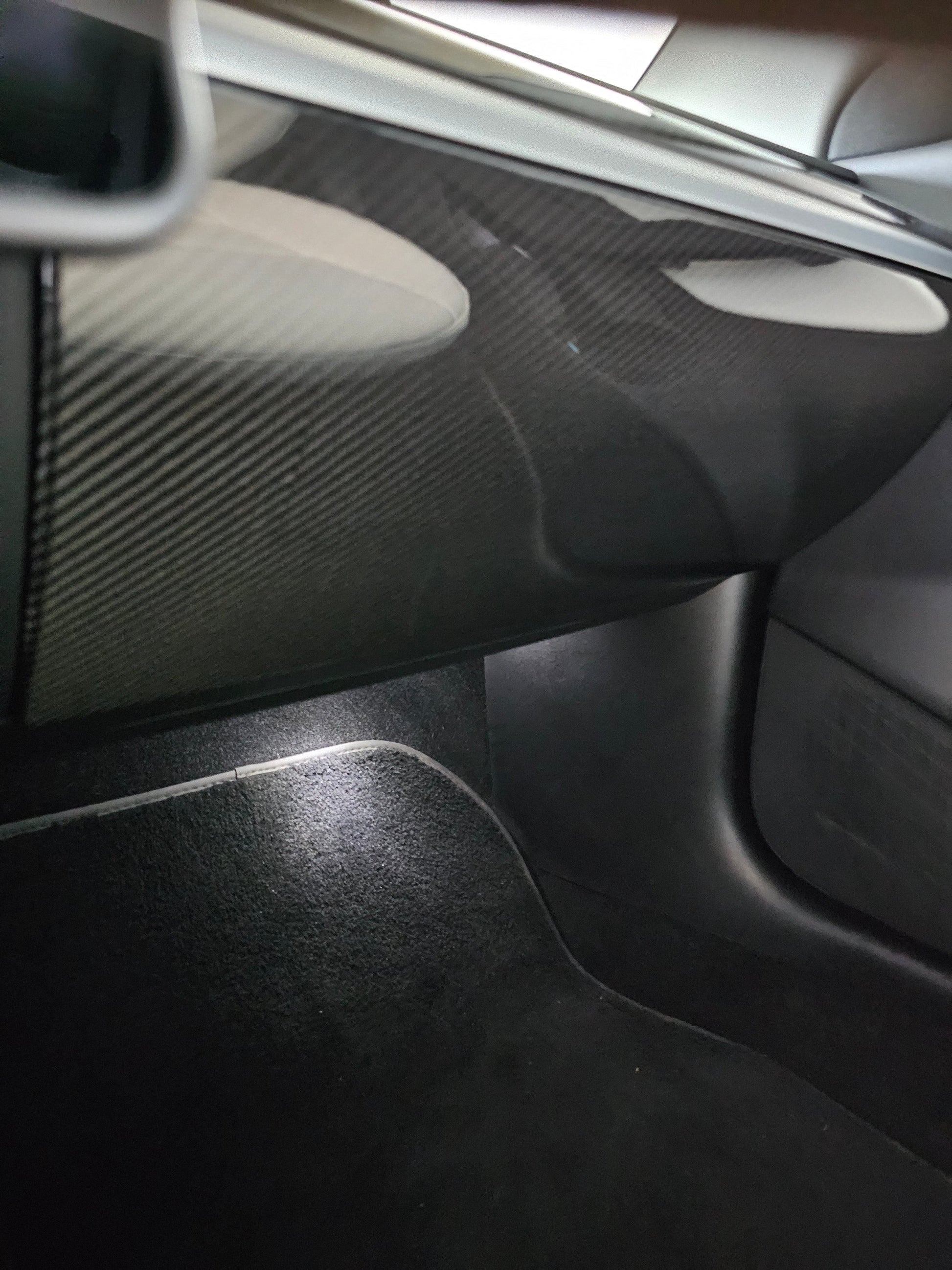 Carbon Fiber Glove Box Covers for Tesla-Jic Shadows